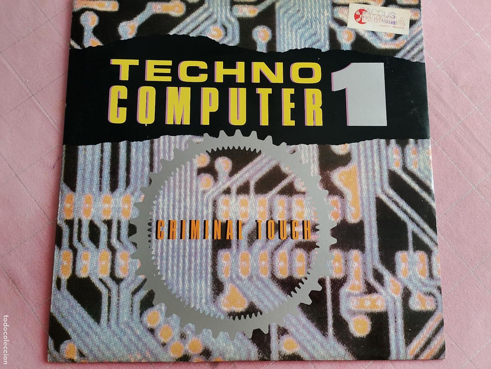Discos de vinilo: Criminal Touch &ndash; Techno Computer 1, tecno, 1990 - Foto 2