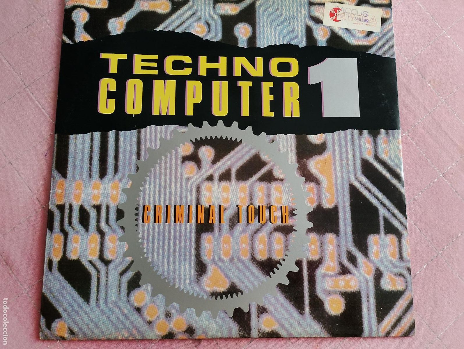 Discos de vinilo: Criminal Touch &ndash; Techno Computer 1, tecno, 1990