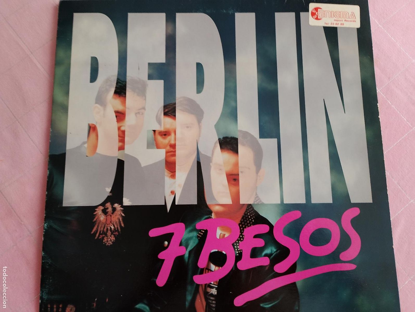 Discos de vinilo: berlin, 7 besos 1993, Synth-pop - Foto 3
