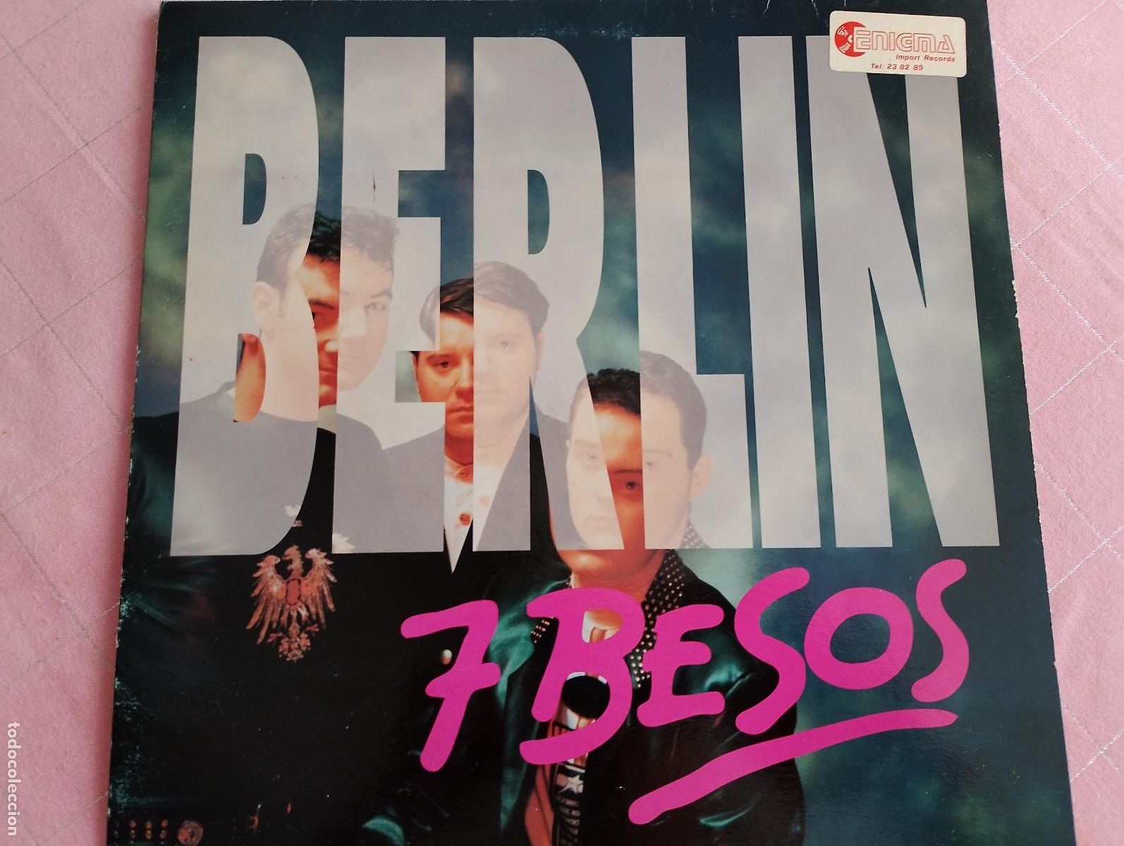 Discos de vinilo: berlin, 7 besos 1993, Synth-pop