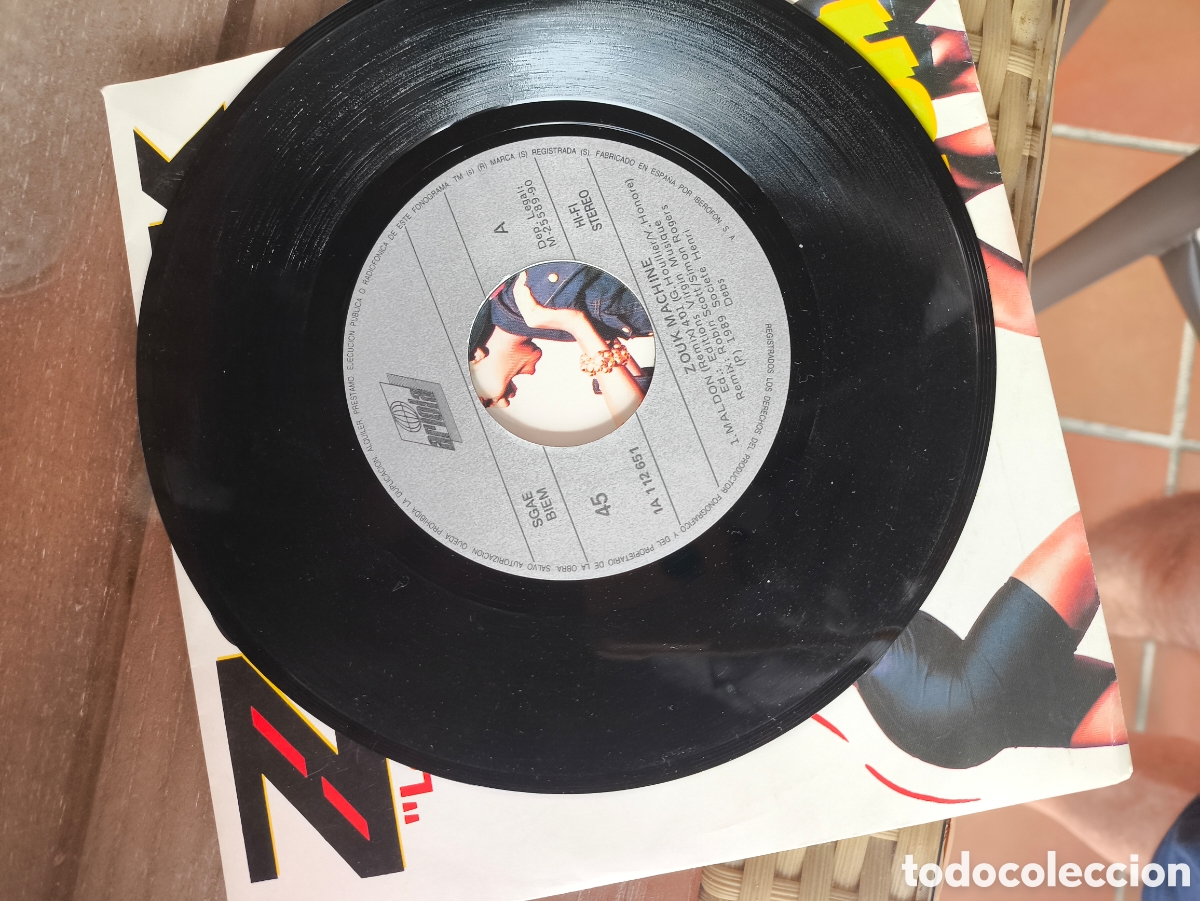 Discos de vinilo: Single de zouk machine.loye.Z.n204 - Foto 3