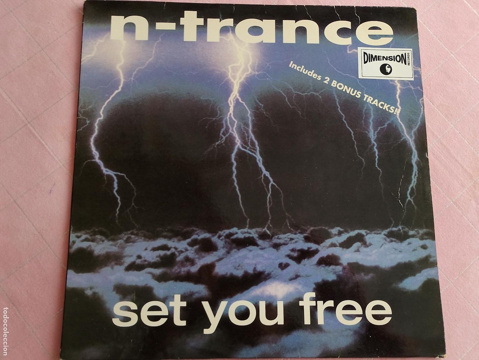 Discos de vinilo: N-Trance &ndash; Set You Free, 1995, techno - Foto 3