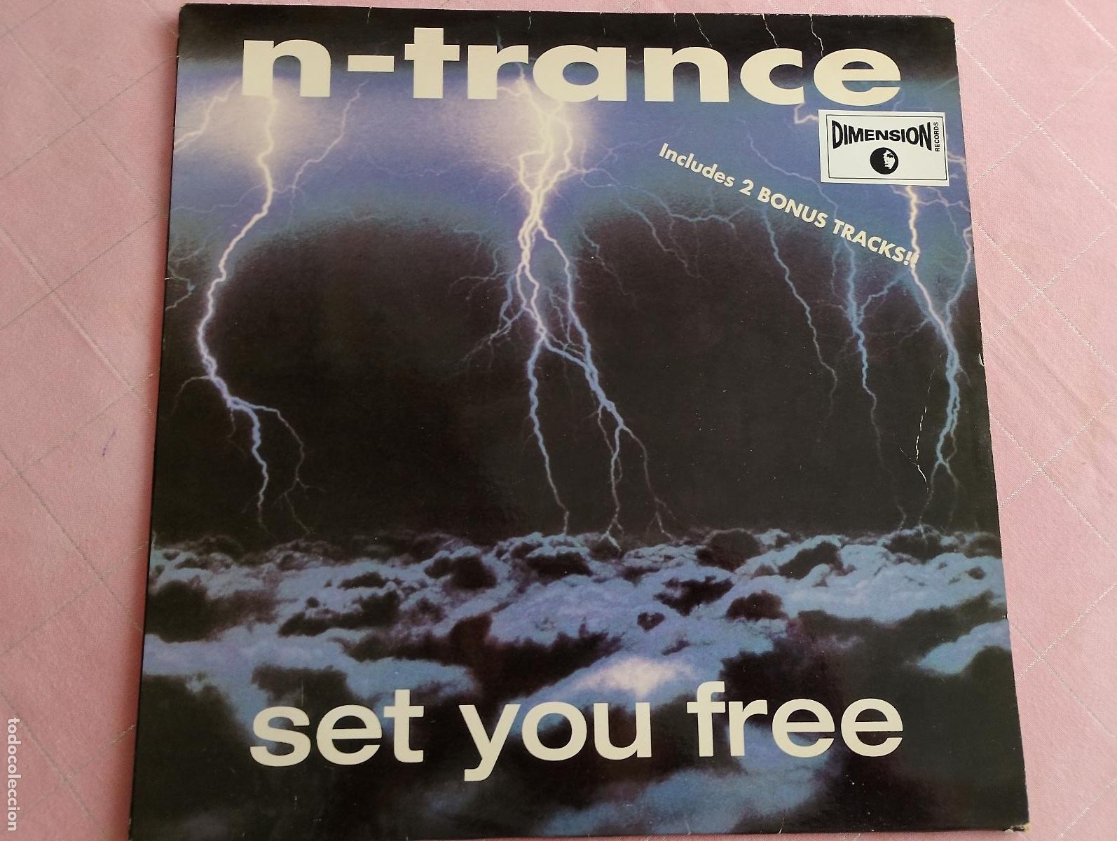 Discos de vinilo: N-Trance &ndash; Set You Free, 1995, techno