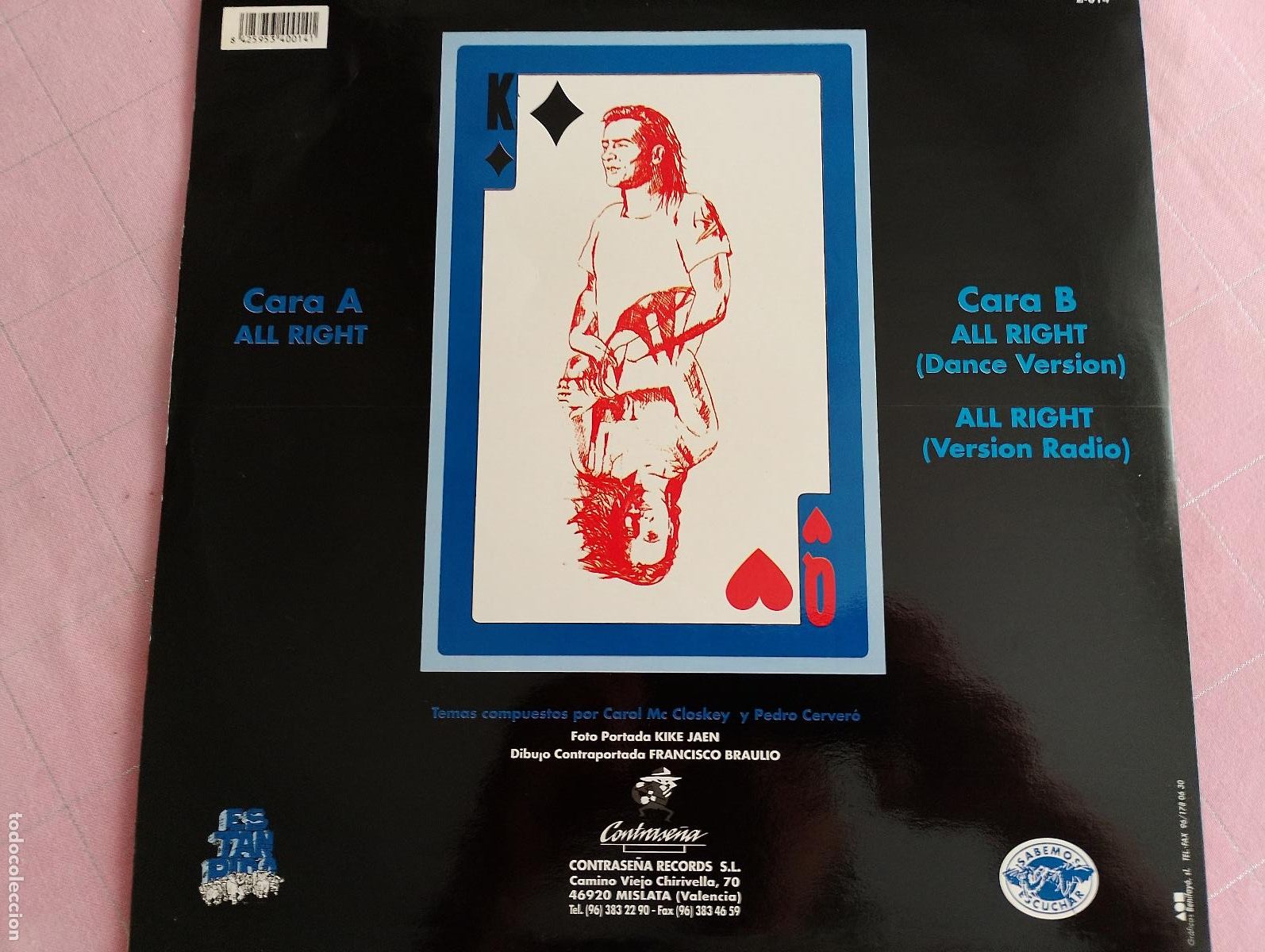 Discos de vinilo: Double Vision &lrm;&ndash; All Right,1995 - Foto 3