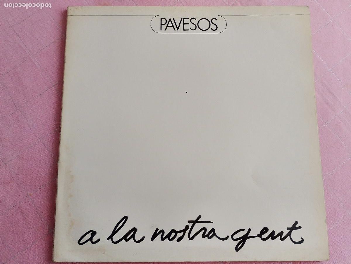 Discos de vinilo: Pavesos &ndash; A la Nostra Gent,1976 - Foto 3