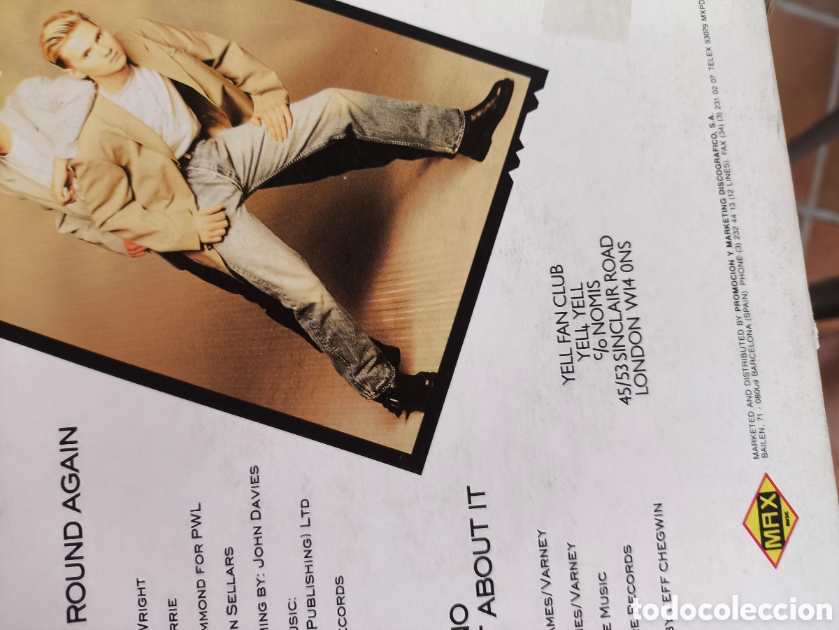 Discos de vinilo: Single de yell.lote.Y.n.198 - Foto 2