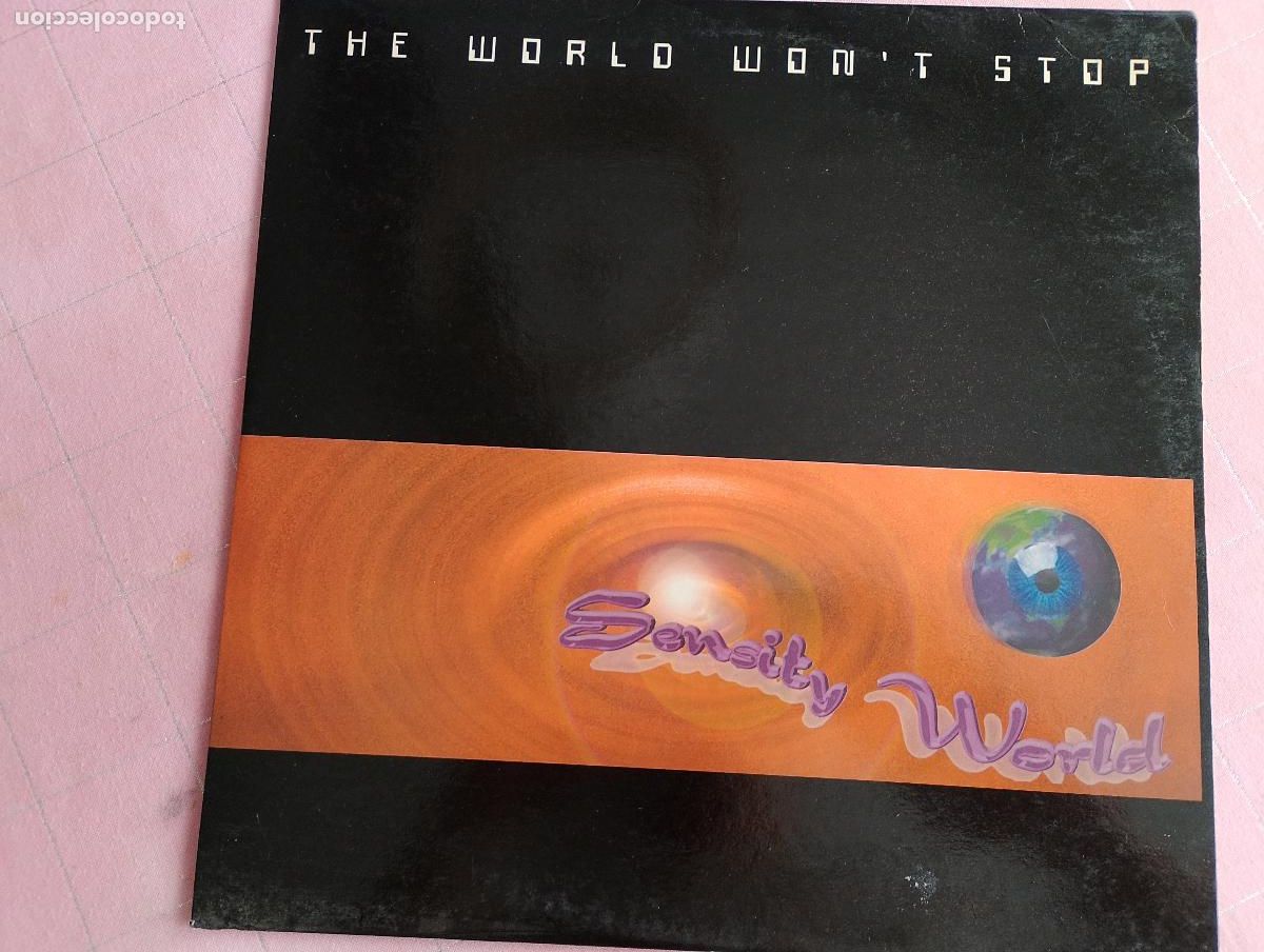 Discos de vinilo: Sensity World &ndash; The World Won't Stop,1996 techno
