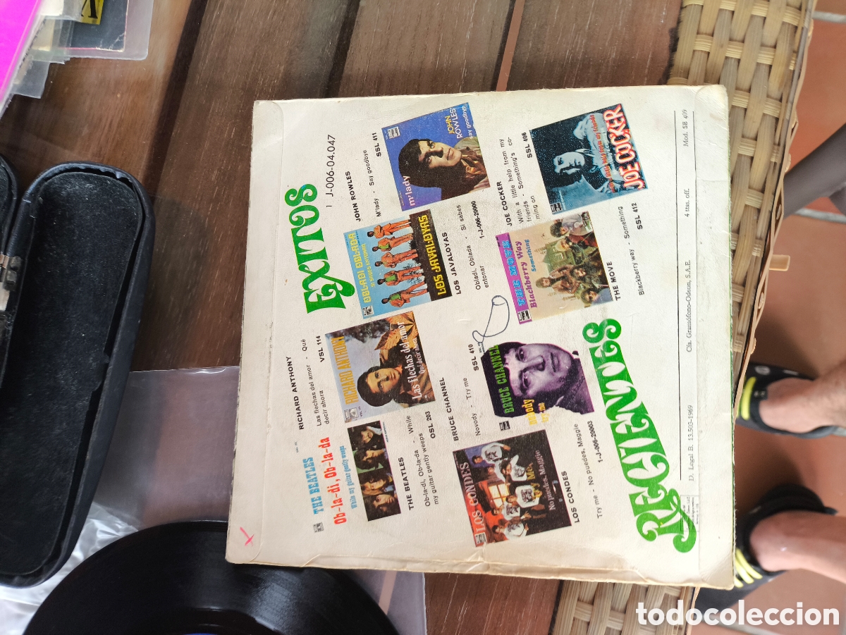 Discos de vinilo: Single de vallace collection.lote.W.n.202 - Foto 2