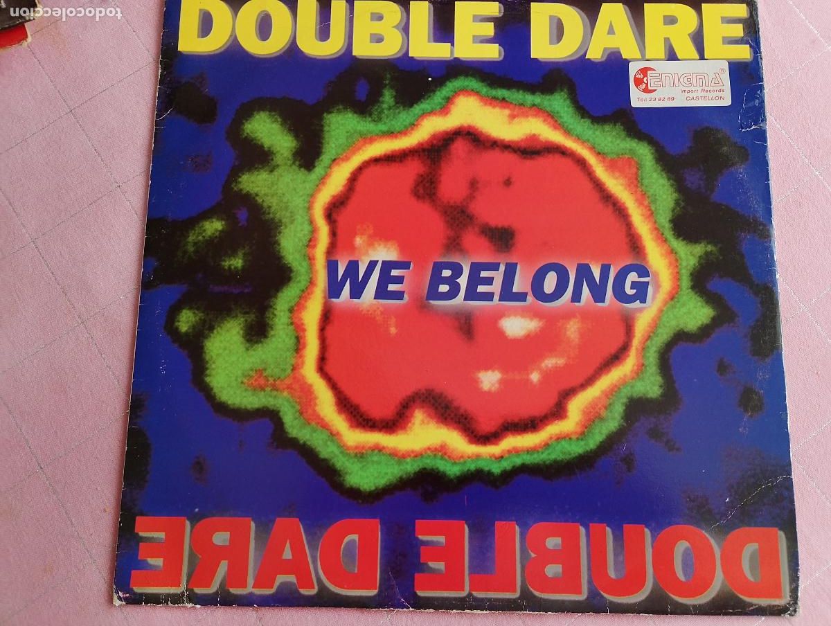 Discos de vinilo: Double Dare &ndash; We Belong, 1996, techno - Foto 2