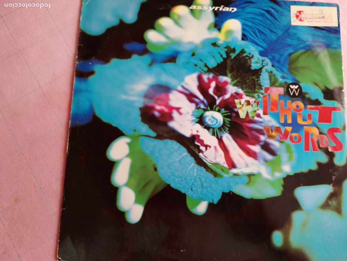Discos de vinilo: Without Words &ndash; Assyrian,1991, techno - Foto 2