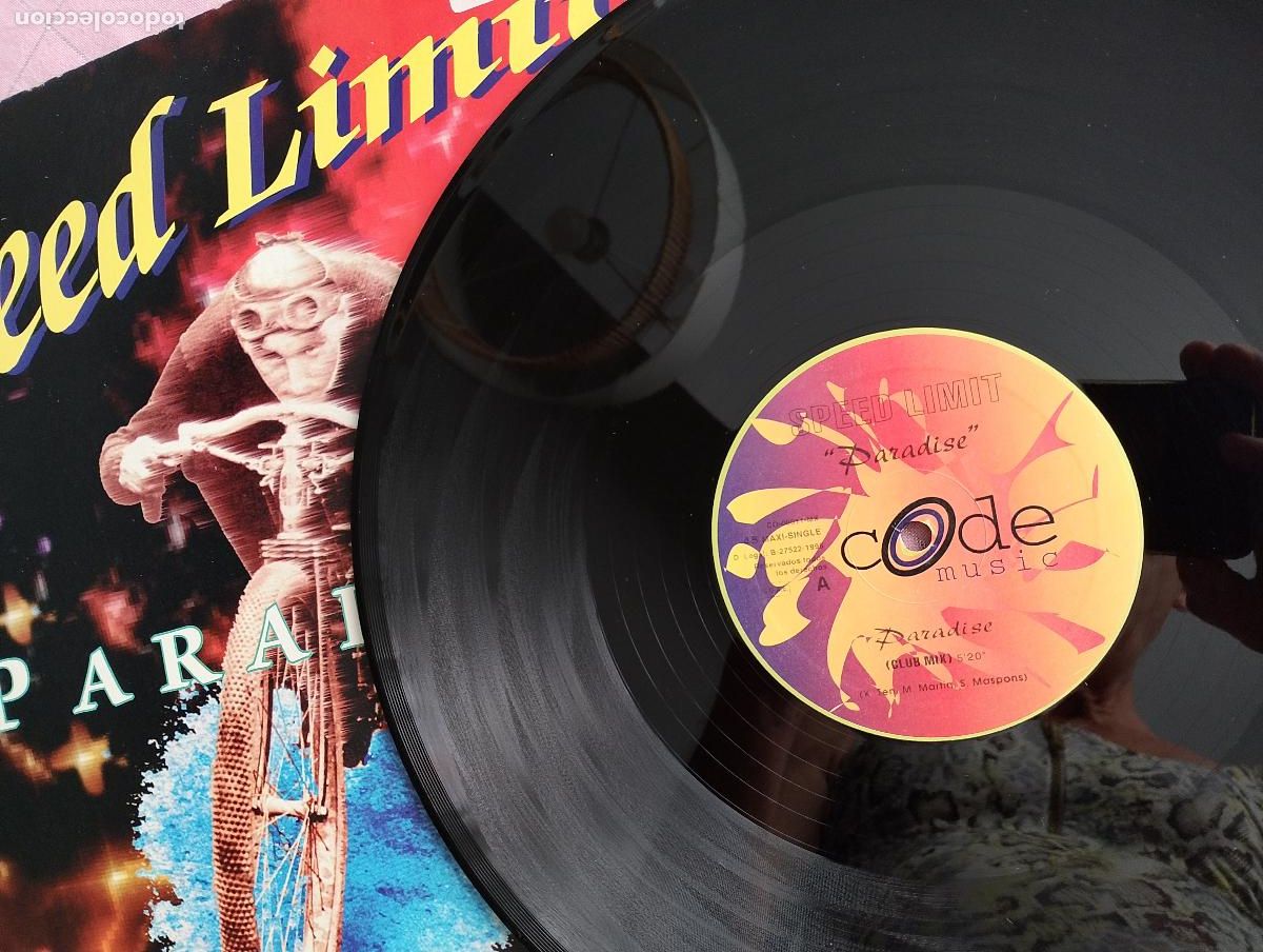 Discos de vinilo: Speed Limit &ndash; Paradise,1996, makina - Foto 3