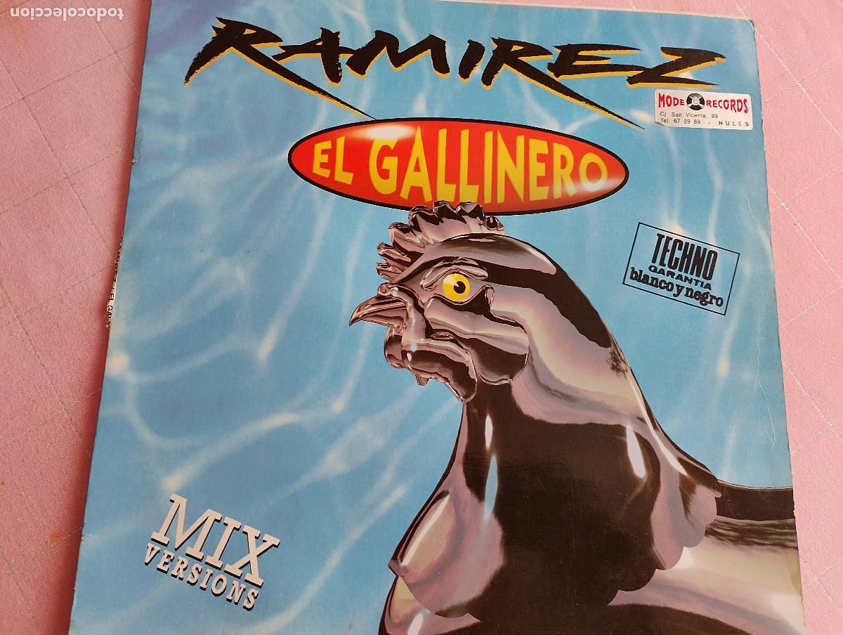 Discos de vinilo: Ramirez &ndash; El Gallinero, 1993 techno - Foto 4