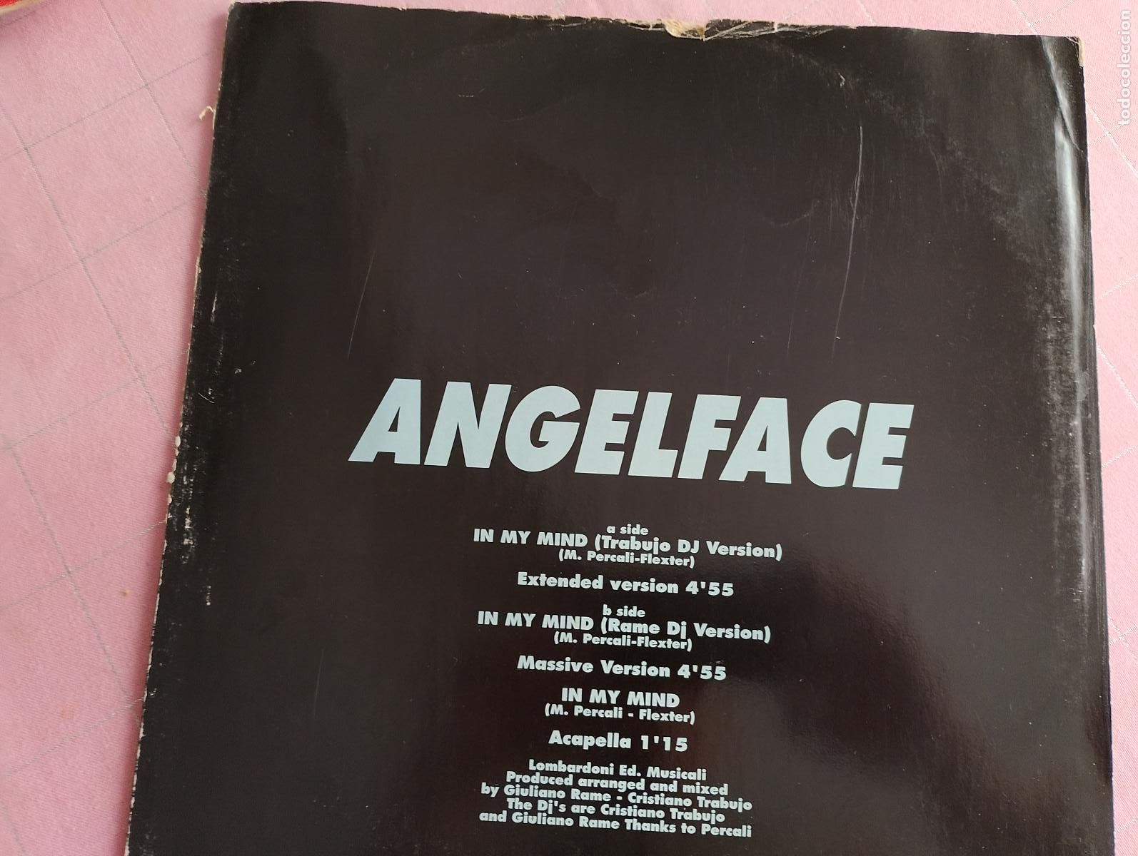 Discos de vinilo: Angelface &ndash; In My Mind, 1994, techno - Foto 4
