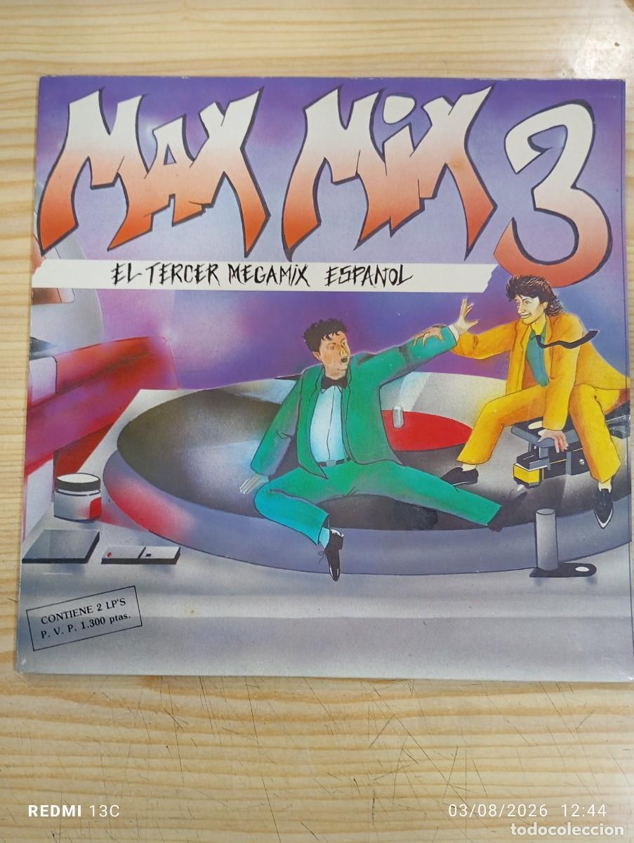Discos de vinilo: Max Mix 3 - Tony Peret & Jos&eacute; M&ordf; Castells &lrm;&ndash;