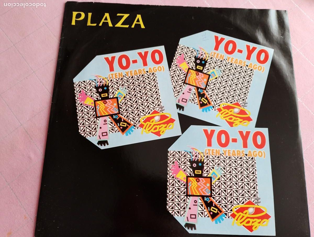 Discos de vinilo: Plaza &ndash; Yo-Yo (Ten Years Ago) 1990, techno - Foto 3