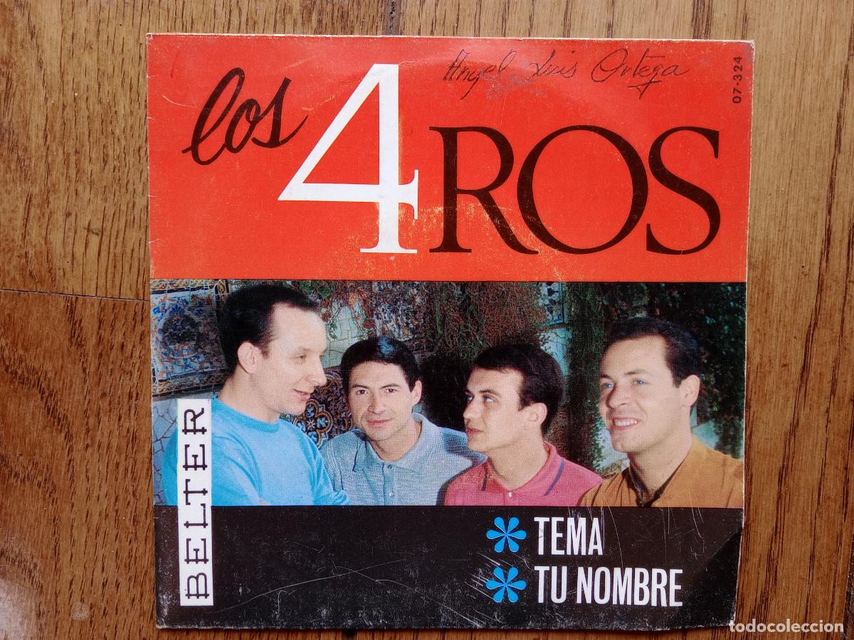 Discos de vinilo: Los 4 Ros - tema + tu nombre