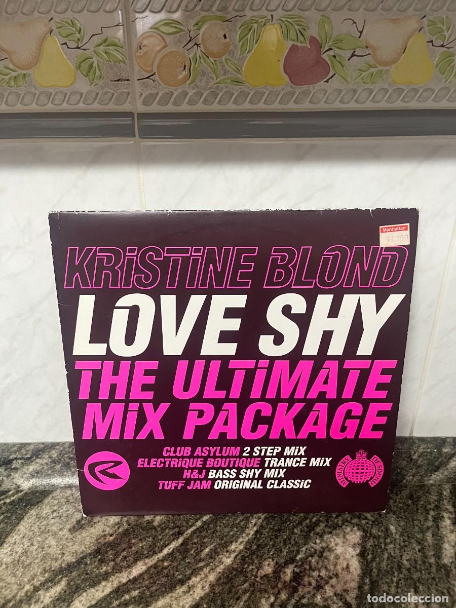 Discos de vinilo: Kristine Blond Love Shy (The Ultimate Mix Package)