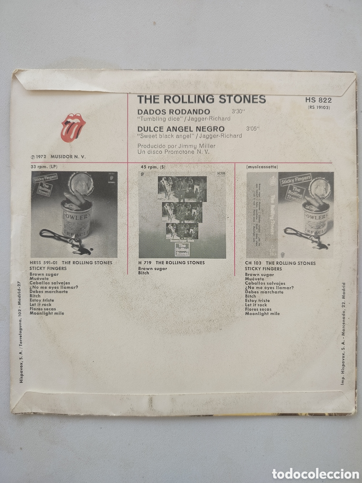 Discos de vinilo: The Rolling Stones Single - Foto 2