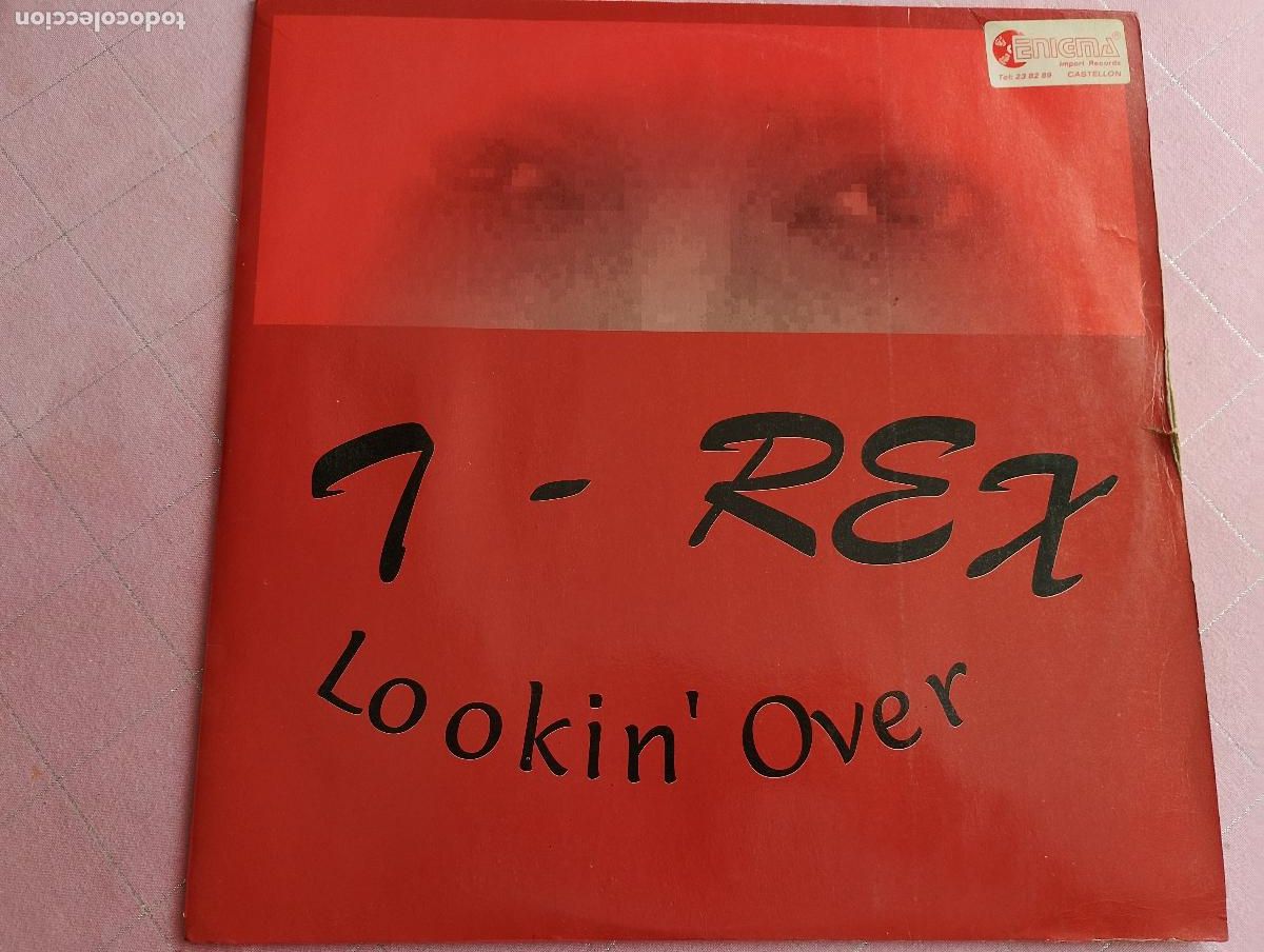 Discos de vinilo: T-Rex (3) &ndash; Lookin Over,1995, techno - Foto 2