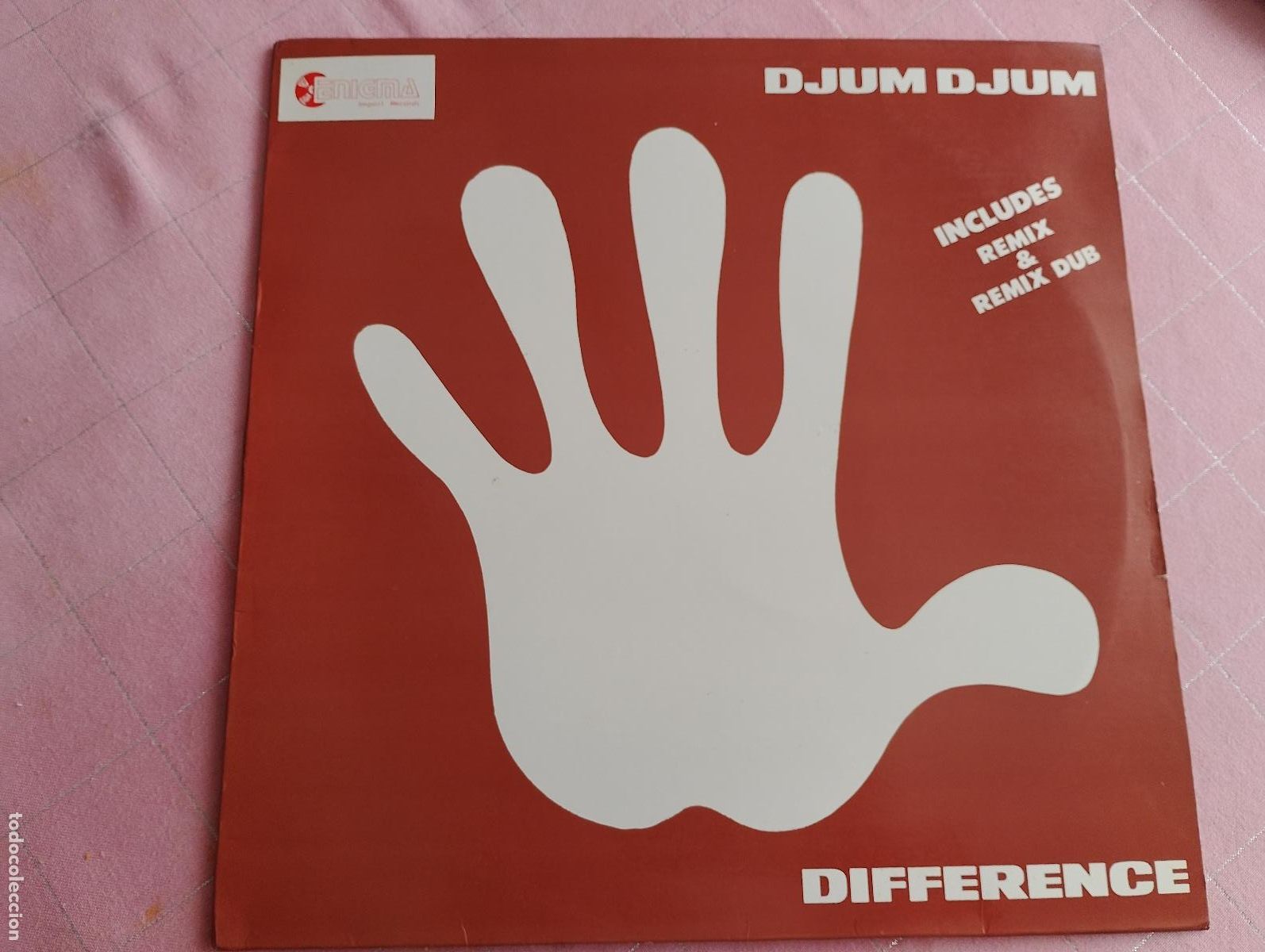 Discos de vinilo: Djum Djum &ndash; Difference,1991, techno - Foto 2