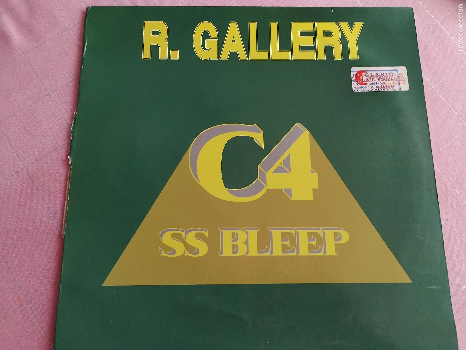 Discos de vinilo: R. Gallery &ndash; C4 / SS Bleep, 1992, techno