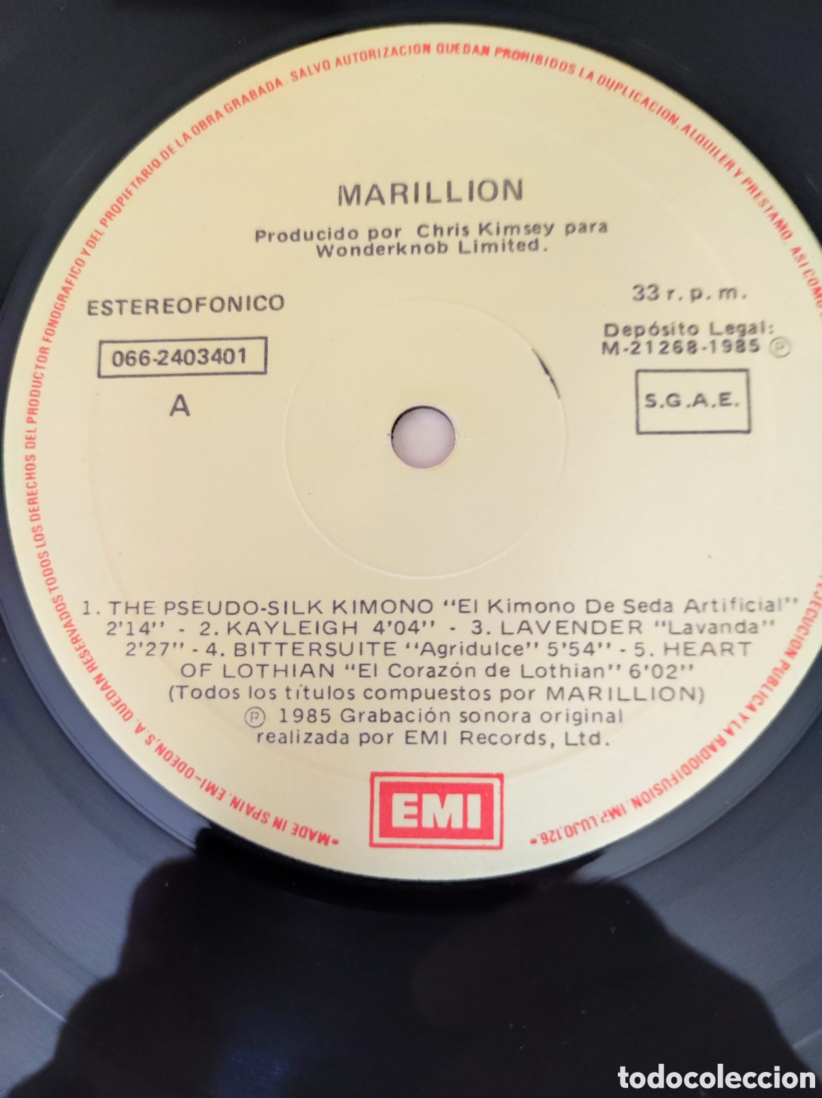 Discos de vinilo: MARILLION - MISPLACED CHILDHOOD - Foto 5