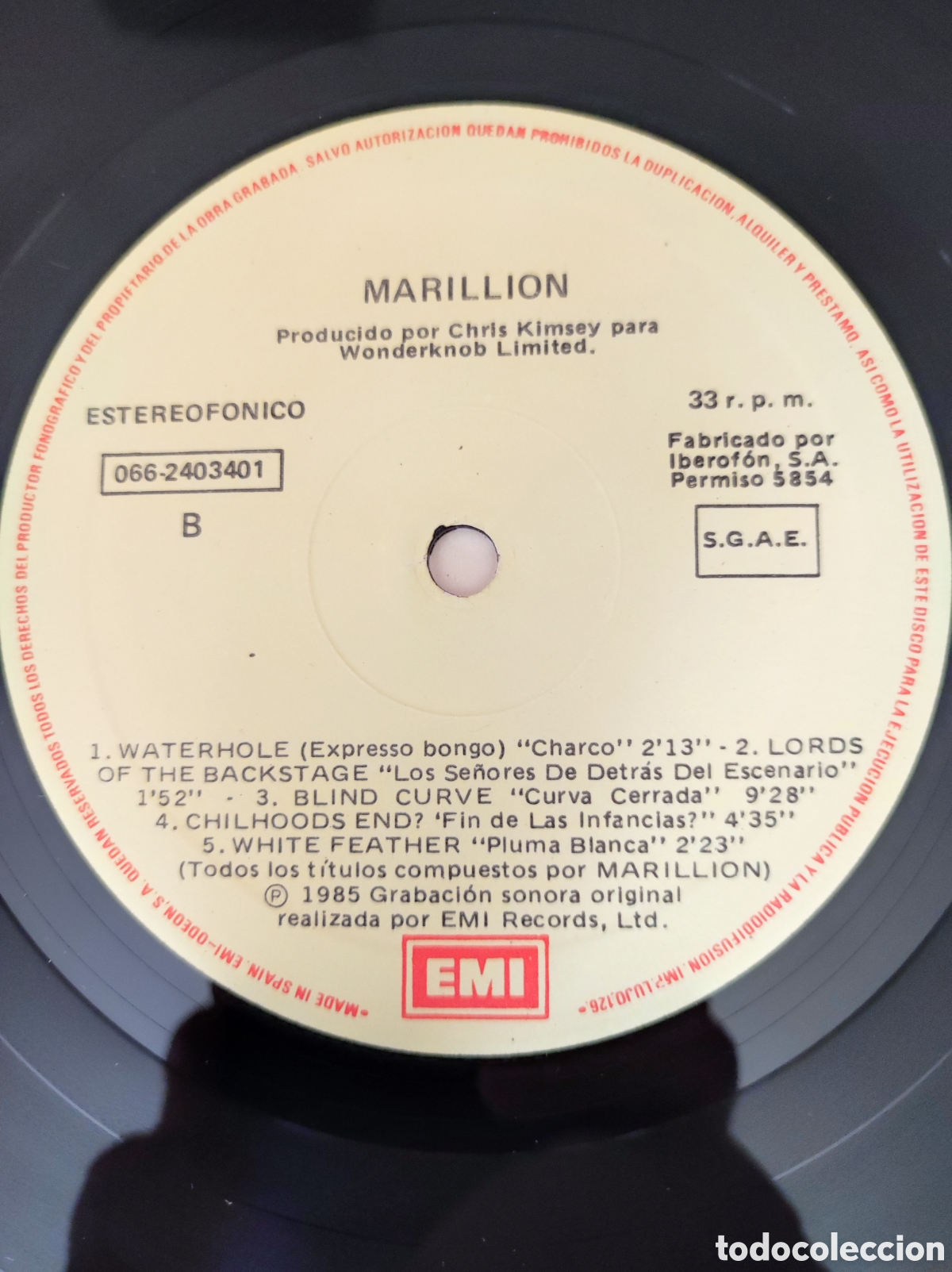 Discos de vinilo: MARILLION - MISPLACED CHILDHOOD - Foto 6