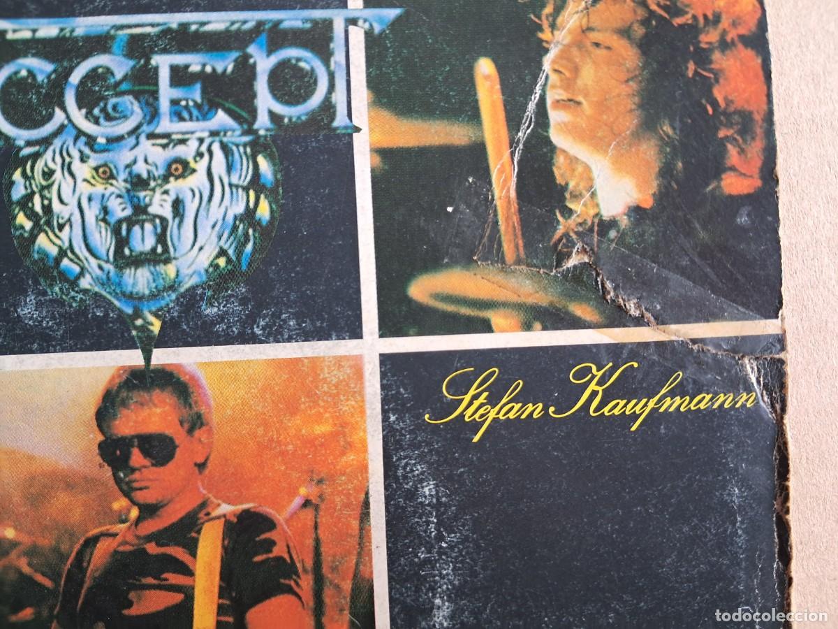 Discos de vinilo: ACCEPT - RESTLES & WILD SINGLE 1984 EDICION ESPA&Ntilde;OLA - Foto 2