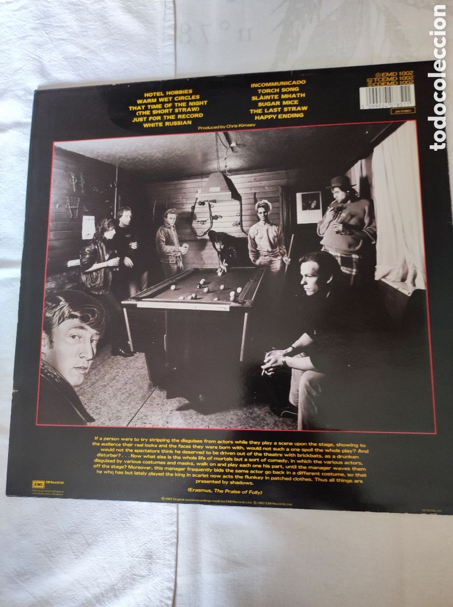 Discos de vinilo: MARILLION - CLUTCHING AT STRAWS - Foto 2