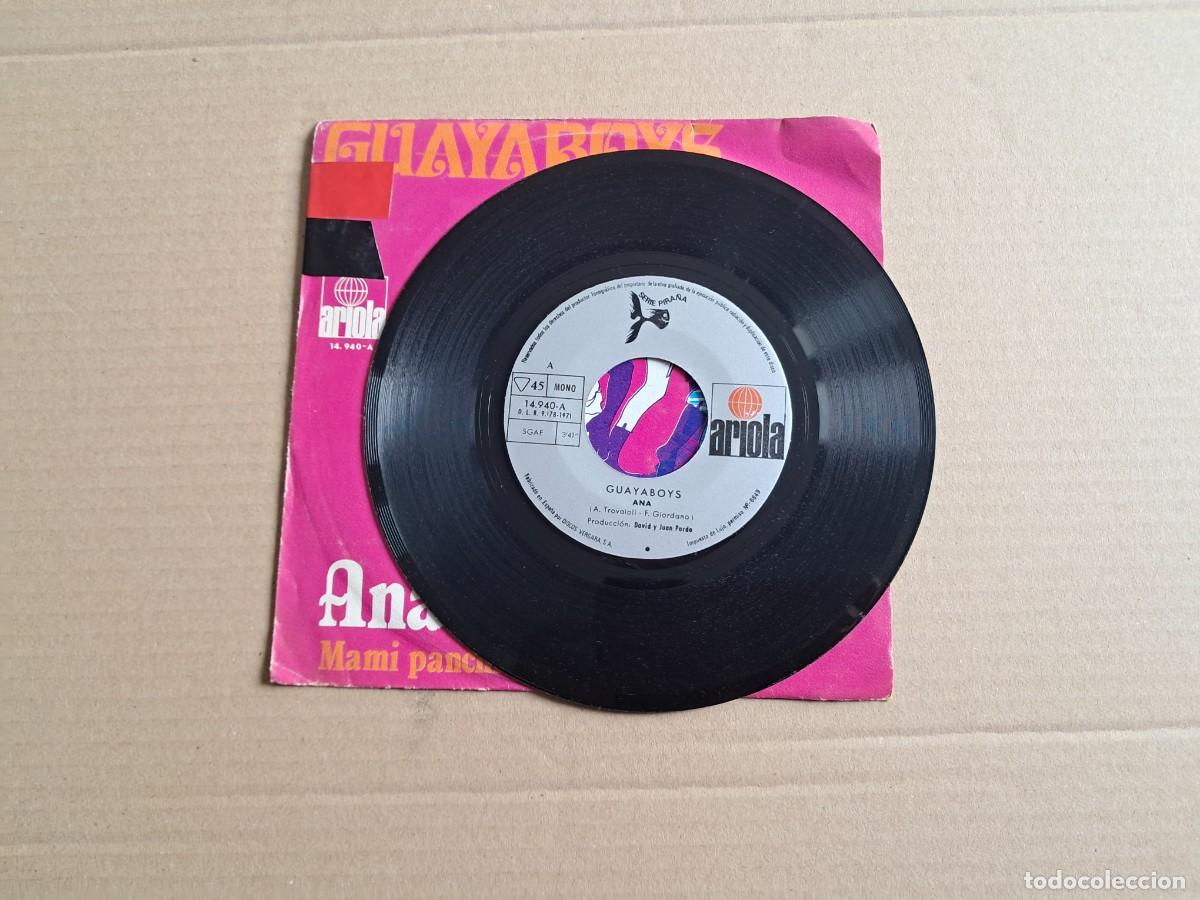 Discos de vinilo: GUAYABOYS - ANA SINGLE 1971 - Foto 2