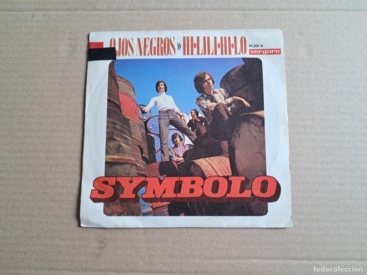 Discos de vinilo: SYMBOLO - OJOS NEGROS SINGLE 1970