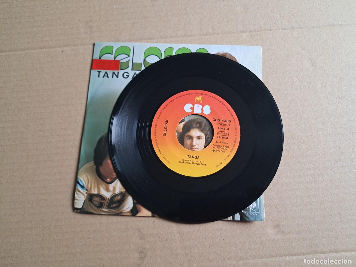 Discos de vinilo: CELOFAN - TANGA SINGLE 1976 - Foto 2
