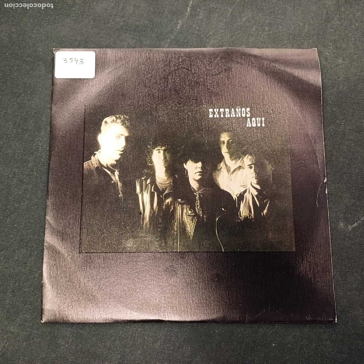 Discos de vinilo: EXTRA&Ntilde;OS AQUI/DOS PROMESAS/SINGLE PROMOCIONAL.