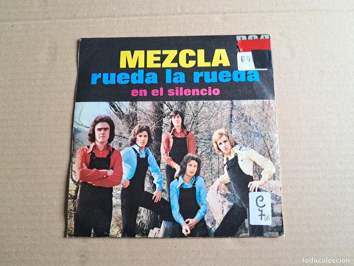Discos de vinilo: MEZCLA - RUEDA LA RUEDA SINGLE PROMOCIONAL 1973 - Foto 3