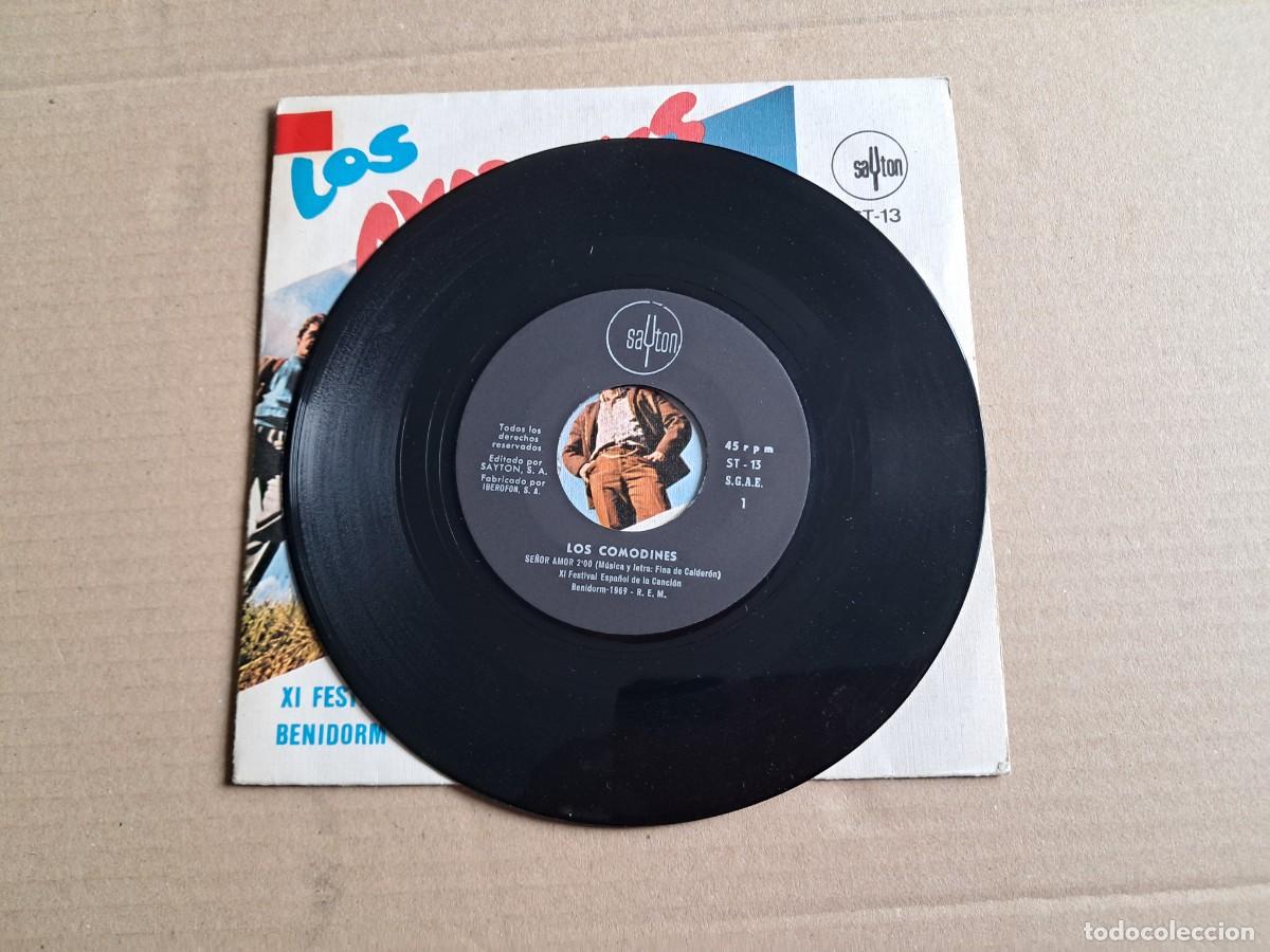 Discos de vinilo: LOS COMODINES - SE&Ntilde;OR AMOR SINGLE 1969 - Foto 2