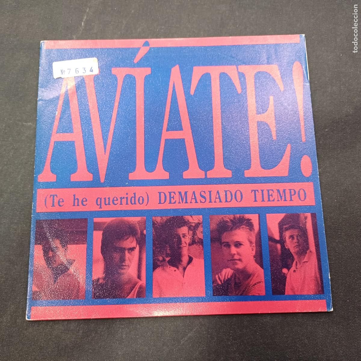 Discos de vinilo: AVIATE/TE HE QUERIDO DEMASIADO TIEMPO/SINGLE PROMOCIONAL.
