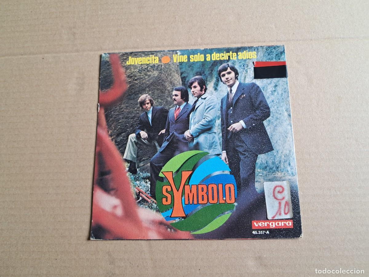 Discos de vinilo: SYMBOLO - JOVENCITA SINGLE 1969 - Foto 3
