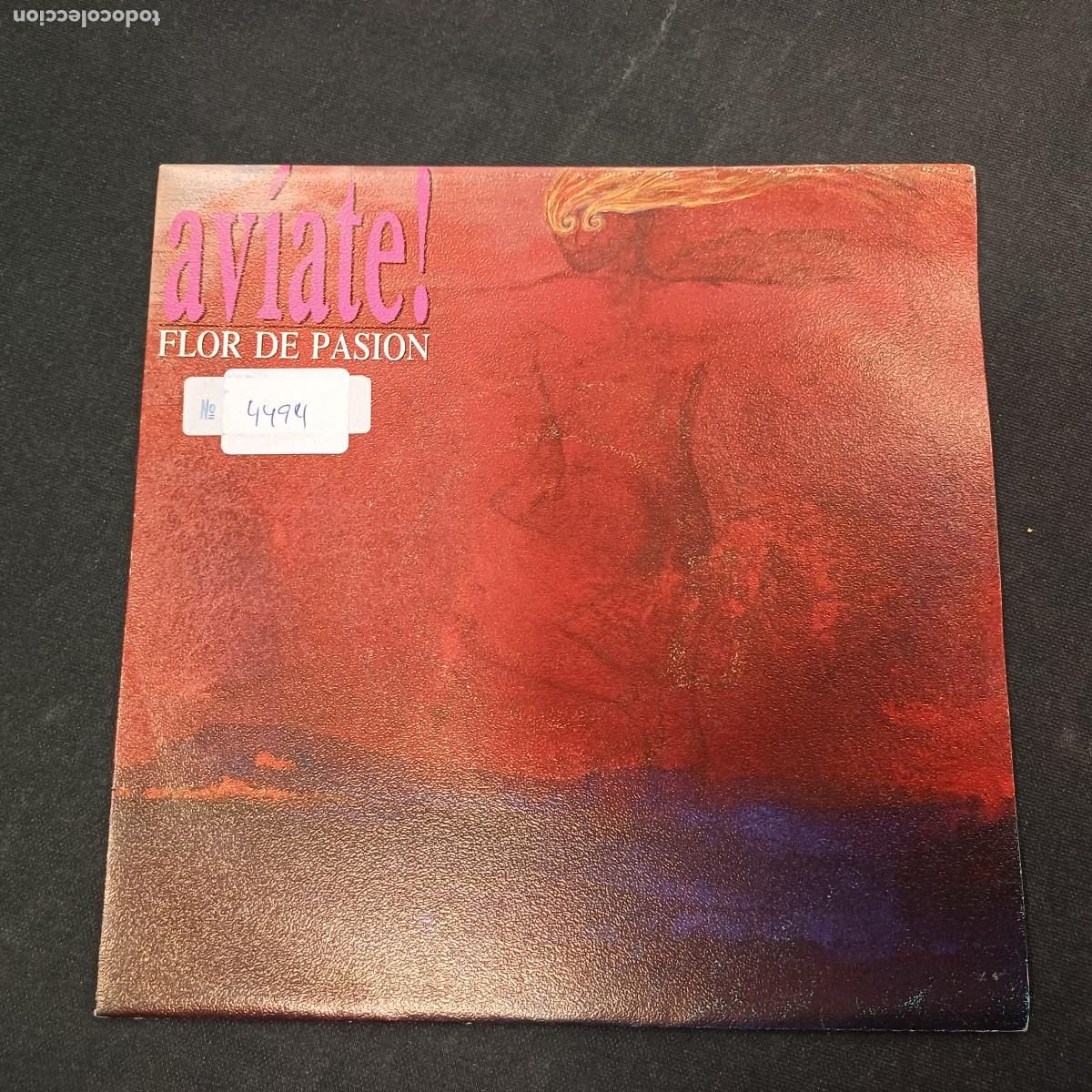 Discos de vinilo: AVIATE/FLOR DE PASION/SINGLE.