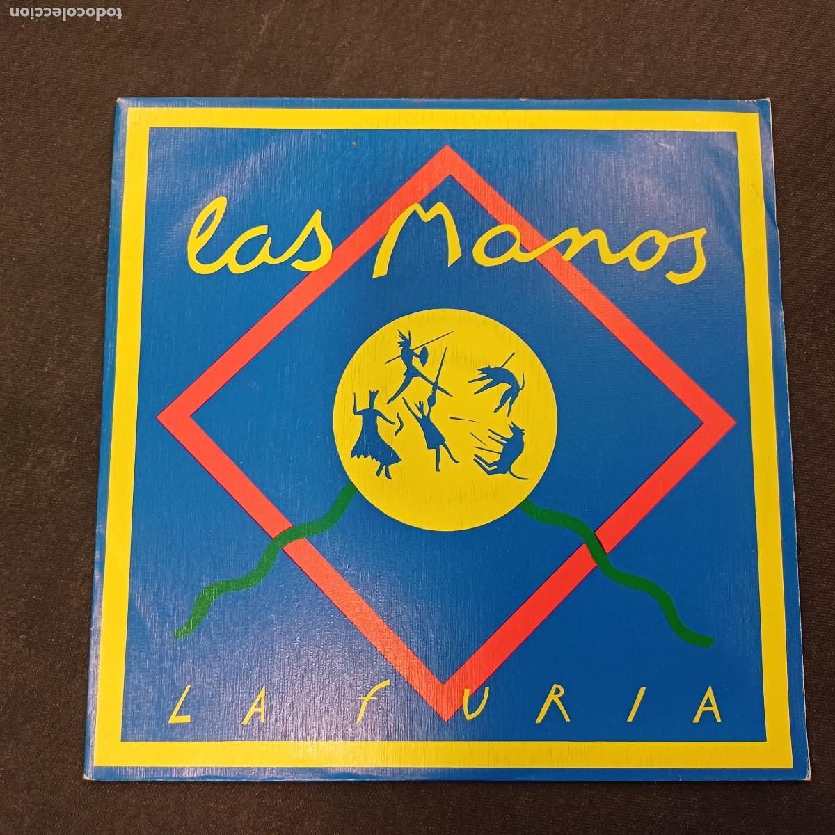 Discos de vinilo: LAS MANOS/LA FURIA/SINGLE.