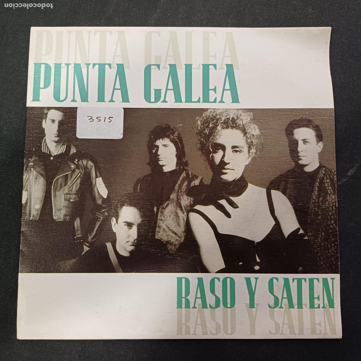 Discos de vinilo: PUNTA GALEA/RASO Y SATEN/SINGLE PROMOCIONAL.