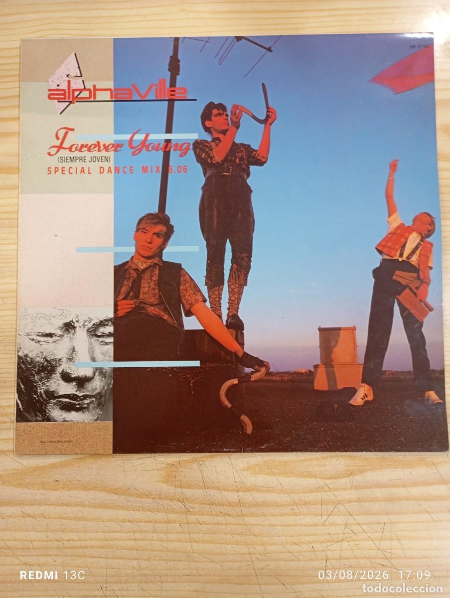 Discos de vinilo: Maxi 12&rdquo; - Alphaville - Forever Young = Siempre Joven (Special Dance Mix)