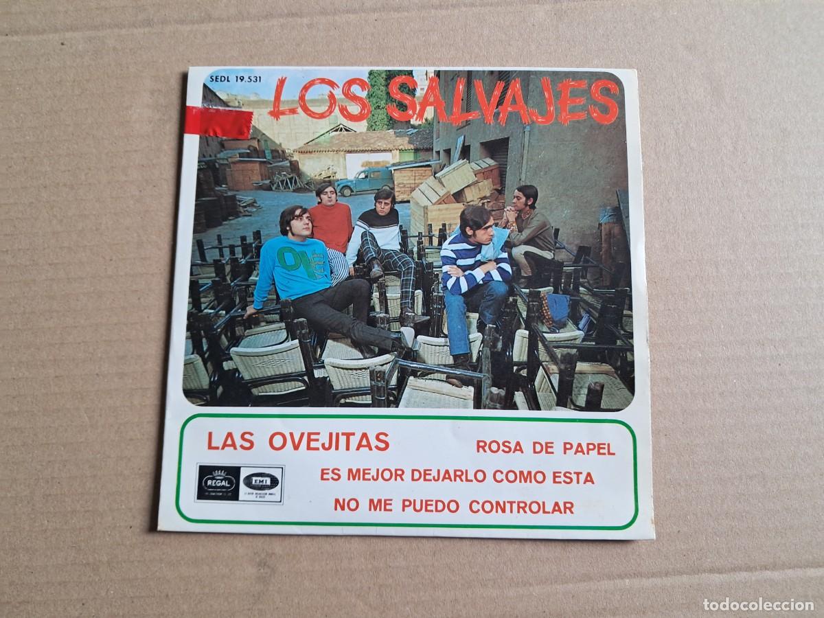 Discos de vinilo: LOS SALVAJES - LAS OVEJITAS EP 4 TEMAS 1967