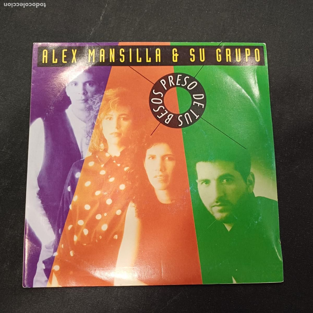 Discos de vinilo: ALEX MANSILLA & SU GRUPO/PRESO DE TUS BESOS/SINGLE PROMOCIONAL.