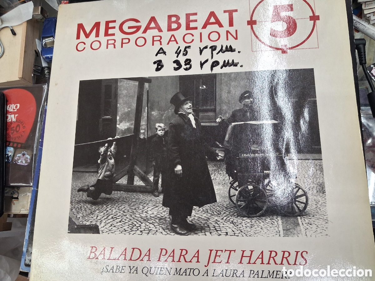 Discos de vinilo: MINI LP DISCO VINILO MEGABEAT 5 BALADA PARA JET HARRIS