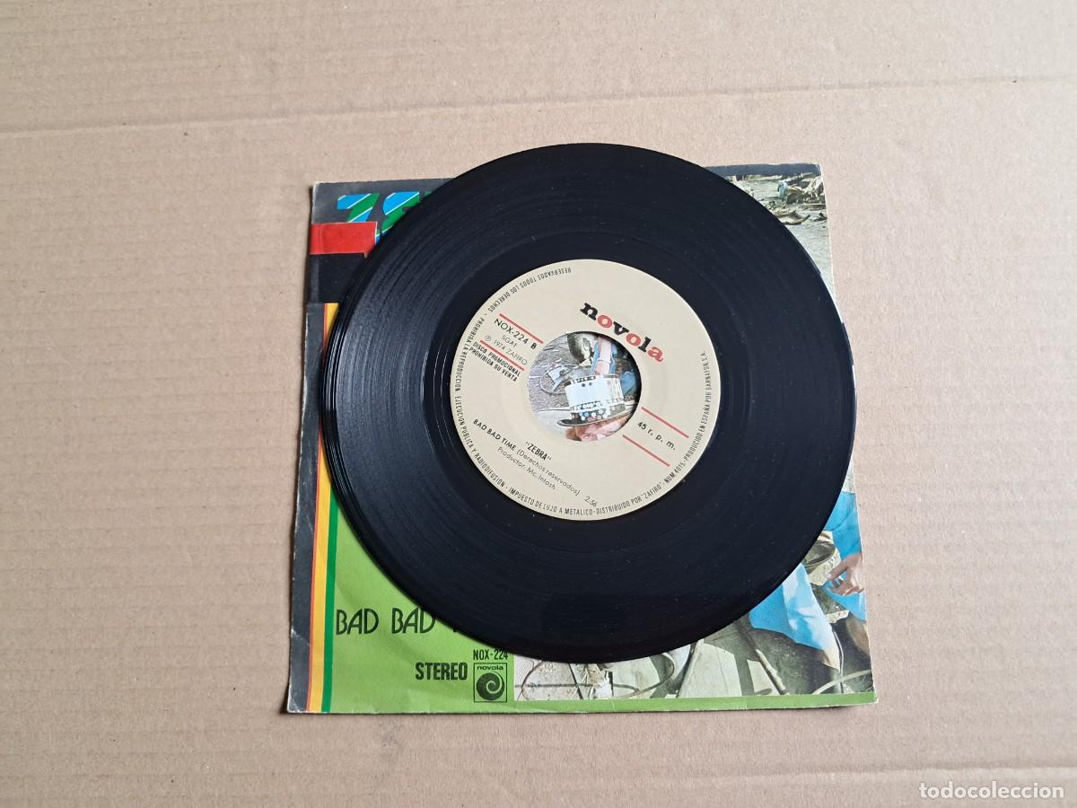 Discos de vinilo: ZEBRA - WORKING 12 YEARS SINGLE PROMOCIONAL 1974 - Foto 2
