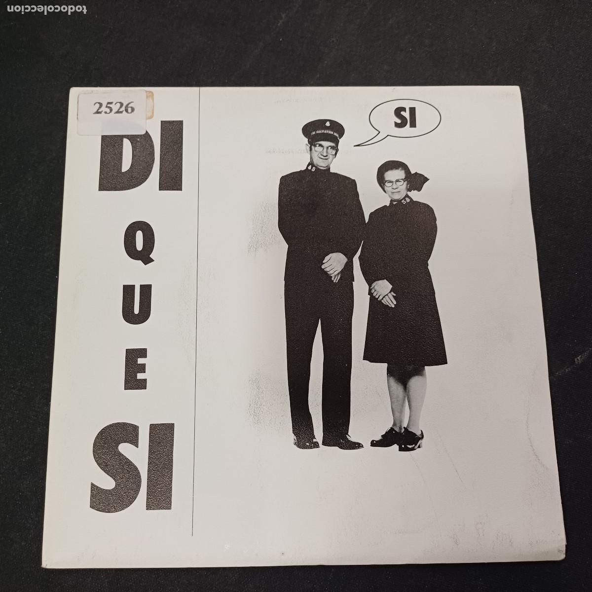 Discos de vinilo: DI QUE SI/ESO NO ES ASI/SINGLE+HOJA PROMO.