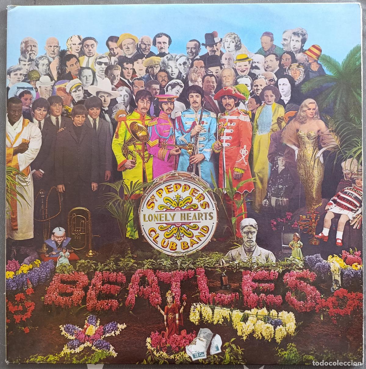 Discos de vinilo: THE BEATLES &ndash; SGT. PEPPER'S LONELY HEARTS CLUB BAND LP 1978 MUY RARA EDICION VINILO AMARILLO