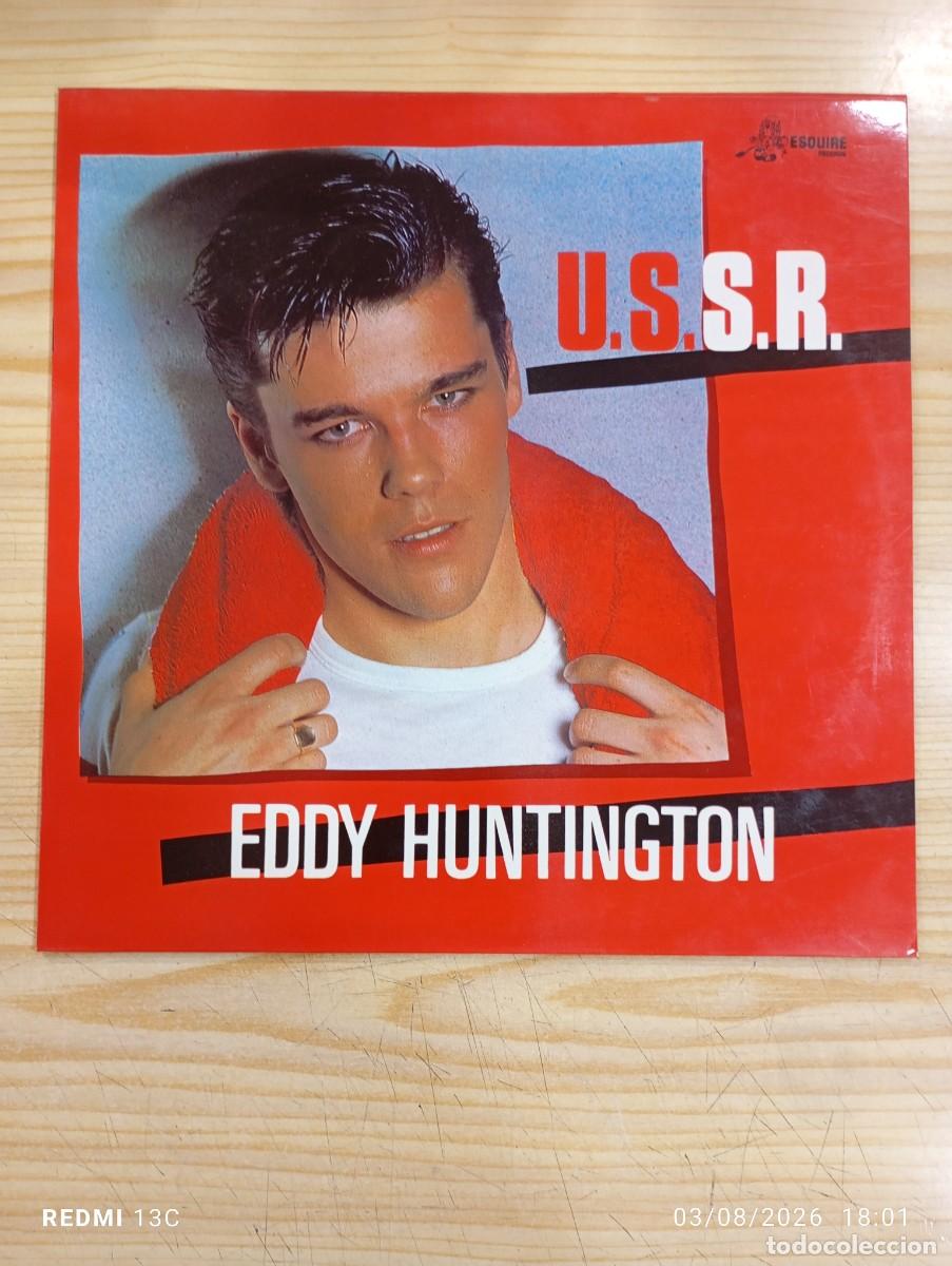Discos de vinilo: Maxi 12&rdquo; -Eddy Huntington &lrm;&ndash; U.S.S.R. - Edicion Espa&ntilde;ola 1986 EXCELENTE COPIA