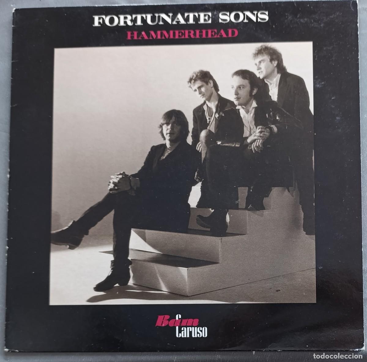Discos de vinilo: FORTUNATE SONS &ndash; HAMMERHEAD MAXI-SINGLE 1987 CON 3 TEMAS GARAGE POWER POP BARRACUDAS