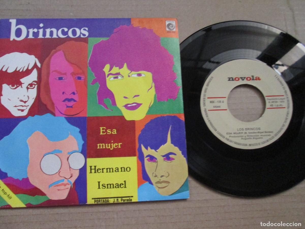 Discos de vinilo: LOS BRINCOS - Esa Mujer / Hermano Ismael. Single, ed espa&ntilde;ola 7&rdquo; 1970. Magn&iacute;fico estado (VG+/NM)